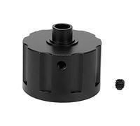 Qcwwy Parties du corps Housse de boîtier en alliage d'aluminium haute résistance anti-chute Porte-différentiel de voiture RC Remplacement Large compatibilité pour différentiel de voiture RC 1/8 RC