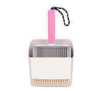 Qcwwy Pelle à chat amovible avec une large base de balai à plage de poussière pour nettoyer la zone du ressort sans problème