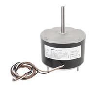 Qcwwy Performances Puissantes de 1/6 Chevaux, 1075 Tr/Min Moteur de Ventilateur de Condenseur, Ajustement Précis, Conception Durable avec Condensateur de 5 μF 370V, Remplacement du Matériau en