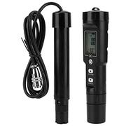 Qcwwy PH Eau Humidité Mètre Haute Précision et Réponse Rapide Qualité De L'eau Testeur Petit Stylo Forme Design Do Mètre pour Aquaculture D'eau Douce Piscine Mariculture Résolu Piscine