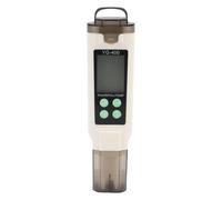 Qcwwy Ph-mètre Numérique Orp H2 Ph-mètre, écran LCD rétroéclairé Testeur de Stylo à Eau à Hydrogène Moniteur de Température Numérique Ph Ppm Orp pour les Tests de Piscine Outils de Jardin de Culture