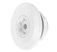 Qcwwy Pièces de Spa/à Filetage Mâle G2 Pouces, Buse de Piscine avec Panneau d'eau Amovible pour Sortie de Massage, Accessoires de Spa, Filetage Mâle G2 Pouces, Rotation à 360 Degrés, Natation,