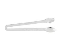 Qcwwy Pince à Glace en Acier Inoxydable, Ustensile de qualité Alimentaire pour Apéritifs et Desserts 7,7 Pouces, Parfait pour les Goûters et les Cocktails au Bar (miroir)