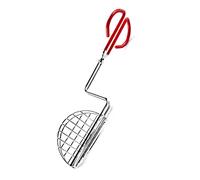 Qcwwy Pinces à Tacos, Pinces de Cuisson en Acier Inoxydable avec Long Manche Anti-brûlure, Soudure Fine, Lames Profilées, Poignée Ergonomique, Ustensile de Cuisine pour la Cuisson