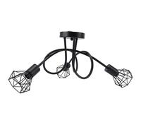 Qcwwy Plafonniers Salle à Manger E14 Dimmable Noir Lustre LED Luminaire sur Table Éclairage d'îlot de Cuisine Moderne Lustres Modernes pour Lustre LED