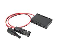 Qcwwy Plaques de Commutation Couvercles de Prise pour Câble Stabilisateur d'énergie Solaire Fil de Cuivre Robuste 10Awg avec 2 Interfaces USB 1 Type C 1 DC pour le Chargement de Téléphone du Système