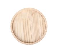 Qcwwy Plateau à Clipser, 25 X 25 X 12,5 Cm, pour canapé Rond, Accoudoir de canapé, Table à Pince pour la Maison, Les Appartements, Les Dortoirs, Le Placement de Collations à café, (25CM)