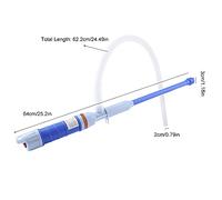 Qcwwy Pompe de Transfert de Liquide à Piles Pompe de Transfert de Liquide électrique pour Gaz et Huile Tube d'aspiration Flexible Idéal pour les Aquariums et les Appareils Vivants de Drainage de