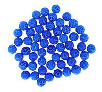 Qcwwy Pores de Milieu de Filtre Aquarium Pores Biologiques Filtre Boules de Support 500 ML Adapté à Divers Réservoirs de Poisson Sac en Maille en Plastique