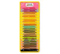Qcwwy Porte-crayons Tableau de Présence Bande Magnétique Auto-adhésive | Pot à crayons pour la rentrée avec fentes transparentes Distribution facile Bande magnétique autocollante