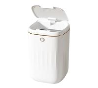 Qcwwy Poubelle Automatique de 20 Litres avec Capteur de Mouvement, Durable, Facile à Nettoyer, Grande capacité, pour Cuisine, Salle de Bain, Chambre à Coucher (Version rechargeable)