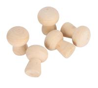 Qcwwy Poupées en Bois Brut Non poncé pour Peinture | Poupées en bois pour décorations de gâteaux Facile à peindre Paquet en vrac de 20 jeux de comptage Montessori en bois