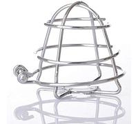 Qcwwy Protection de Couverture de Tête de Gicleur d'incendie, Protecteur Universel de Cage d'arrosage en Fer galvanisé pour Installation au Plafond et au Mur (SILVER)