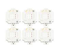 Qcwwy Puce Led Haute Puissance 10 Pièces, Composants émetteur de Lumière SMD COB à intensité Très Lumineuse, Diode 10W, Ampoule, Perles de Lampe, éclairage à Monter Soi-même