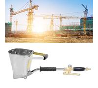 Qcwwy Pulvérisateur de Texture de Ciment, Outil de Plâtrage Manuel, Conception Efficace pour Les Applications de Murs et de Plafonds