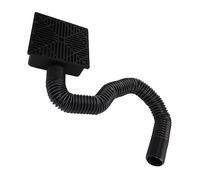 Qcwwy Rallonge de Tuyau de Descente de Bassin Collecteur, Tuyau Flexible en PVC, Contrôle Efficace des Eaux de Pluie pour les Cours et les Jardins, Empêche l'accumulation d'eau