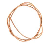 Qcwwy Réfrigération Tube en Cuivre 2m C1100 T2 Bobine de Tube de Cuivre 6 Mm OD 5 Mm ID de Tuyau de Réfrigération Bobine de Tubing en Flexible adapté au Réfrigérateur Freiner Air Climating Abrasifs