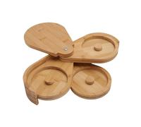 Qcwwy Rimmer de Verre à Cocktail à 3 Niveaux Ensemble de Rimmer à Sel à 3 Niveaux pour Margarita Boîte d'assaisonnement de Cocktail de Jus de Barre pour Outil de Fête de Bar de Barman Ensemble de