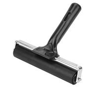 Qcwwy Rouleau en Caoutchouc, Rouleau Encreur Brayer de 15 Cm pour L'impression Lino, Outil de Rouleau de Peinture à L'encre d'art pour la Gravure, Le Papier Peint et L'artisanat