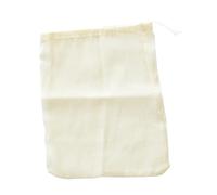 Qcwwy Sac à Filtre à thé, Sac Chinois Multifonctionnel Coton Premium avec Cordon, de Filtre Réglable pour Le thé de Brassage, Filtration Efficace, Conception Pratique, Faite Haute qualité (15