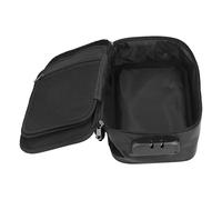 Qcwwy Sacs de Rangement pour Documents Ignifuges, Sac de Rangement pour Fichiers Ignifuge avec Serrure, Portefeuille à Eau pour Passeport, Espèces, Photos, Bijoux avec Serrure Codée et Large Sangle
