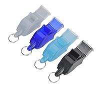 Qcwwy Sifflet Dauphin Haute Fréquence en Plastique ABS, Conception Légère, sans Blocage Sonore, Pratique pour Les Arbitres et Les Entraîneurs, Idéal pour Les événements Sportifs