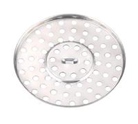 Qcwwy Siphon de Sol en Acier Inoxydable, Siphon de Douche Rond de 8,5 Cm avec Filtre Amovible, pour Salle de Bains, Cuisine, Balcon, Toilettes, Garage