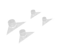 Qcwwy Sortie d'eau d'aquarium Buse de Sortie 'Eau Triangulaire en Bec de Canard 4 Tailles Buse de Réservoir de Poisson en Acrylique Transparent pour Aération du Débit ' 'Aquarium 16 Mm 20 Mm 25