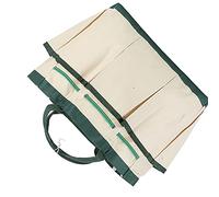 Qcwwy Stockage D'outils de Jardin Oxford Sac Sac Organisation du Jardinage, Grande capacité avec 9 Poches pour les Fournitures D'outils de Jardin