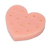 Qcwwy Stress Luttant Contre Le Cœur Les Jouets de Collection dans Les Grains en Forme de Cœur pour Les Jeunes Filles avec des Gouttes et de la Crème, sécurisé Le Matériau TPE