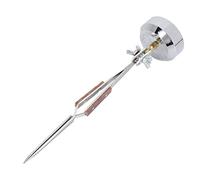 Qcwwy Support de Troisième Main, Outil Rotatif à 360° avec Pince de Verrouillage pour le Soudage et la Fabrication de Bijoux, Acier Durable 45#, Idéal pour la Réparation électronique (bouche droite)