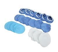 Qcwwy Tampon de Polissage Bonnet de Polissage en Microfibre 6 Pouces pour Polisseuse Automobile Couverture Durable et Souple pour l'épilation et Le de la Voiture Entretien Automobile