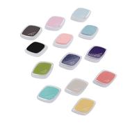 Qcwwy Tampons de Coussinets d'encre Artisanal 10 Pc