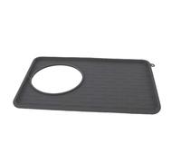 Qcwwy Tapis de Protection pour Machine à café, Antidérapant, en Silicone, Isolation Thermique, Anti-brûlure, Protection de Comptoir de qualité Alimentaire, Base Stable pour la Maison, la Cuisine, la