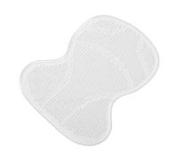 Qcwwy Tapis de Selle en Silicone pour Cheval, 20.59x16.34in Blanc | Coussin équestre, design profilé 52,3x41,5 cm, poignée texturée, dissipation thermique respirante, séchage rapide rinçable,