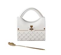 Qcwwy Tasse à café en Forme de Sac à Main, Matériau en Céramique, capacité de 400ml, Tasse à thé Parfaite pour la Maison et le café, thé au (#4) (#4)