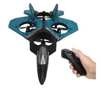 Qcwwy Télécommande Planeur Jouet Voltige 2.4GHz Double Mode RC Avion Planeur Jouet pour Jouer en Plein Air (1 Batterie)