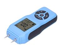 Qcwwy Testeur d'humidité du Bois LCD, Analyseur d'humidité Numérique Portable pour les Entrepreneurs, Lecture Précise pour le Bois et le Papier, Plage jusqu'à 70% (BLUE)