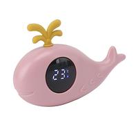 Qcwwy Thermomètre de Bain pour bébé Conception de Baleine Mignonne Thermomètre d'eau de Bain à écran Tactile Numérique pour les Nouveau-nés et les Tout-petits Se Baignant Protection de sécurité (#12)