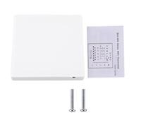 Qcwwy Thermostat Intelligent Programmable, Contrôleur de Température à Grand écran Tactile for Système de Climatisation Central, Ventilo Convecteur, Maison, Bureau, Hôtel (BAC-006EW)