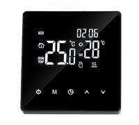 Qcwwy Thermostat Numérique Programmable pour Chauffage électrique au Sol avec écran LCD, Programme de 5 à 2 Jours, 5 à 60 ℃, 4 500 W, AC90-240 V, pour (WiFi, (Commande vocale pour Yandex Alice, pour)