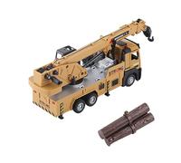 Qcwwy Toy Construction Tamion Alloy Crane Truruchs Kids Construction Toy Tamion Friction Power Mécanique Génie Véhicule Playset pour Noël Figures d'action du Nouvel an