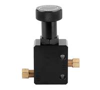 Qcwwy Valve de Dosage de Frein Réglable Universelle, Régulateur de Pression en Ligne en Aluminium, 150 à 1200 PSI, pour les Amateurs de Sport Automobile