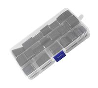 Qcwwy Véhicule Artisanal en Cuir en Métal pour Faire des Trous Sensibles dans Divers Matériaux, 39 Pcs de Punch Trou de Hollut Cote