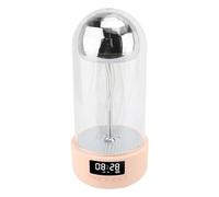 Qcwwy Veilleuses Technologie Bluetooth et Batterie Rechargeable pour Chambre à Coucher, Fête de Jeu, Veilleuse 7 Couleurs, Lampe Méduse, Haut-parleur avec éclairage 5.0 (PINK)