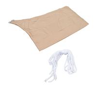 Qcwwy Voile d'ombrage 3x2m, Imperméable, Bloc UV, en Polyester, Auvent pour Balcon, Jardin, Aire de Jeux, Durable, Léger et Pliable