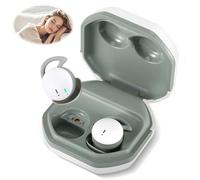 QCXWCJWD Écouteurs de Sommeil Bluetooth, Écouteurs de Sommeil en Silicone Liquide, Écouteurs Bluetooth 5.3, Mini Écouteurs de Sommeil Intra-Auriculaires, pour Dormeurs Latéraux (Vert)