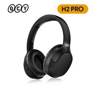 QCY-Casque H2 Pro sans fil,Bluetooth 5.3,Mode BASS,Écouteurs,HIFI,Casque stéréo 3D,Sur l'oreille,Écouteurs de jeu - Type H2PRO NOIR