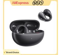 QCY Crossky C30 écouteurs sans fil à oreille ouverte Bluetooth 5.4 Audio spatial ajustement Stable écouteurs OWS 4 micro ENC connexion multipoint White