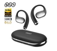 QCY Crossky R70 écouteurs sans fil à oreille ouverte haute résolution avec LDAC OWS écouteurs basse Boost Bluetooth 6.0 oreillette Sport écouteurs 52 heures CT02-BLACK